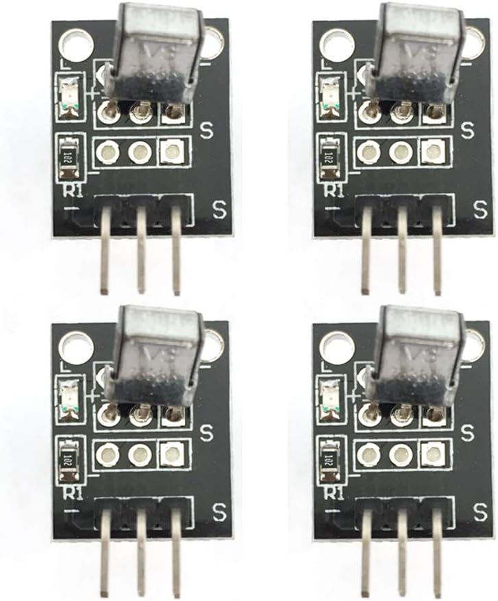 relkin KY-022 VS1838B 1838 R3 Programming 4pcs Universal IR Infrared Sensor Receiver Compatible for Arduino UNO DIY