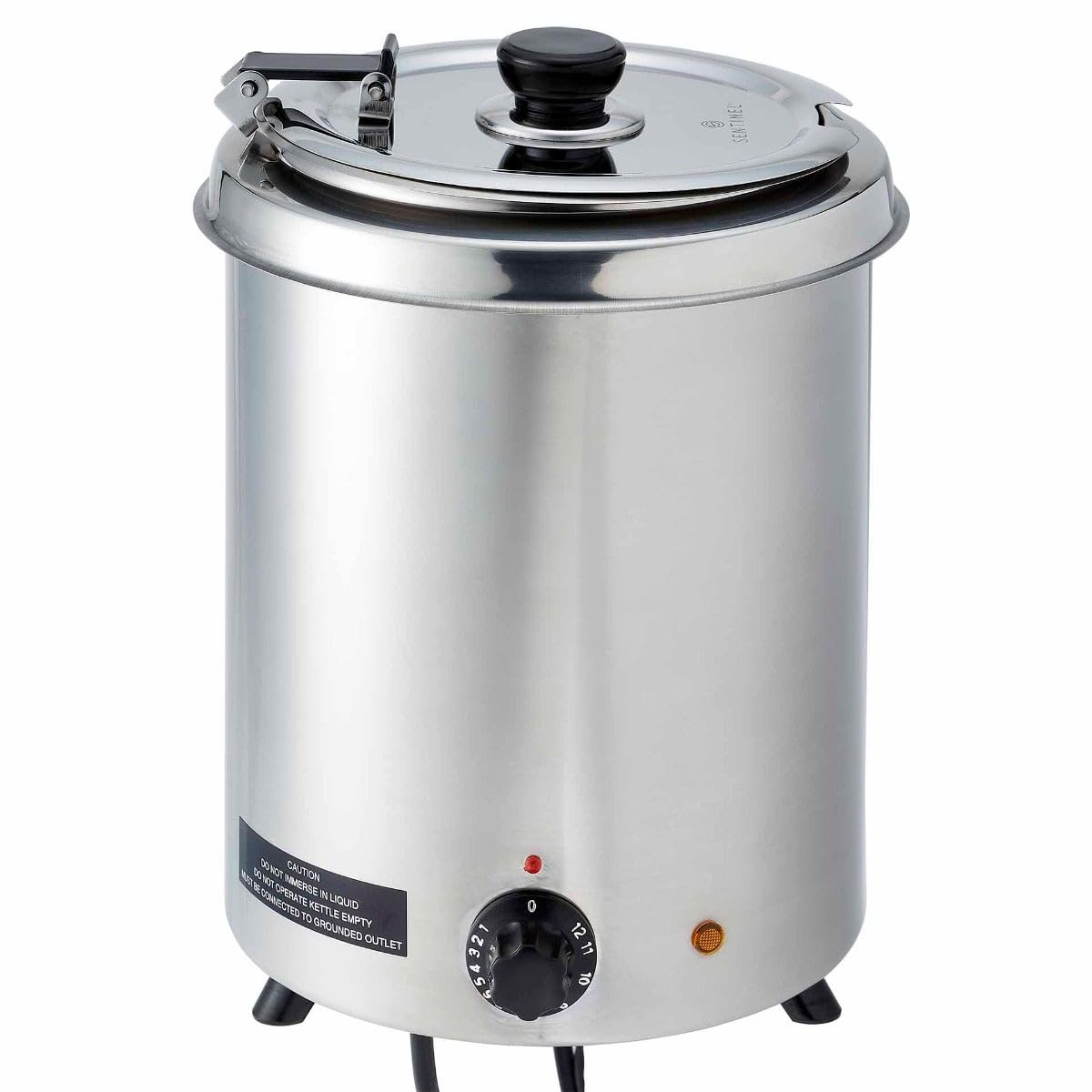 FSE 6-Quart Stainless Steel Electric Soup Kettle Warmer