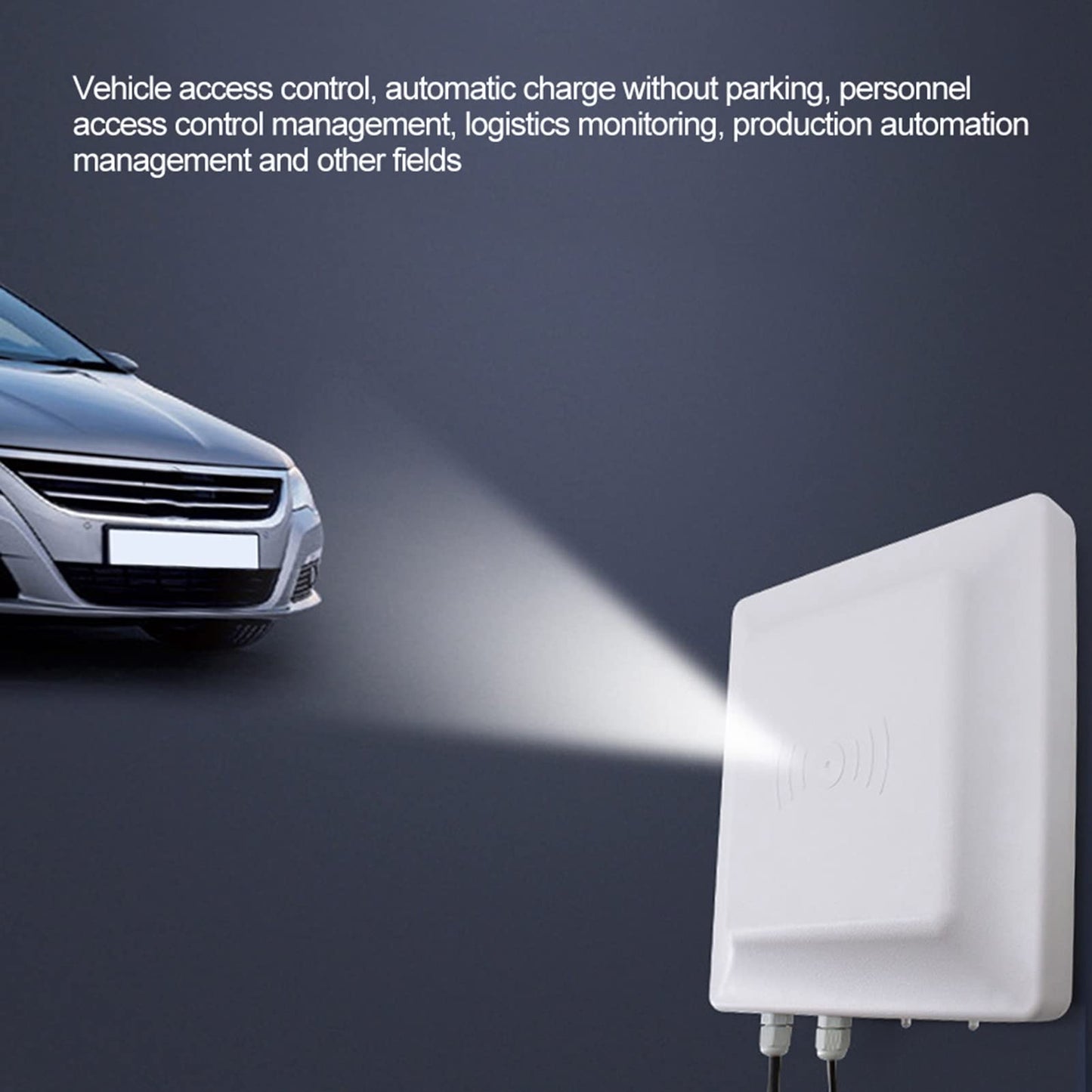 Dioche RFID Reader for Access Control, UHF Passive Electronic Tag, , 5m Read Distance, USB, 115200bps, 12V DC, -20C to +60C