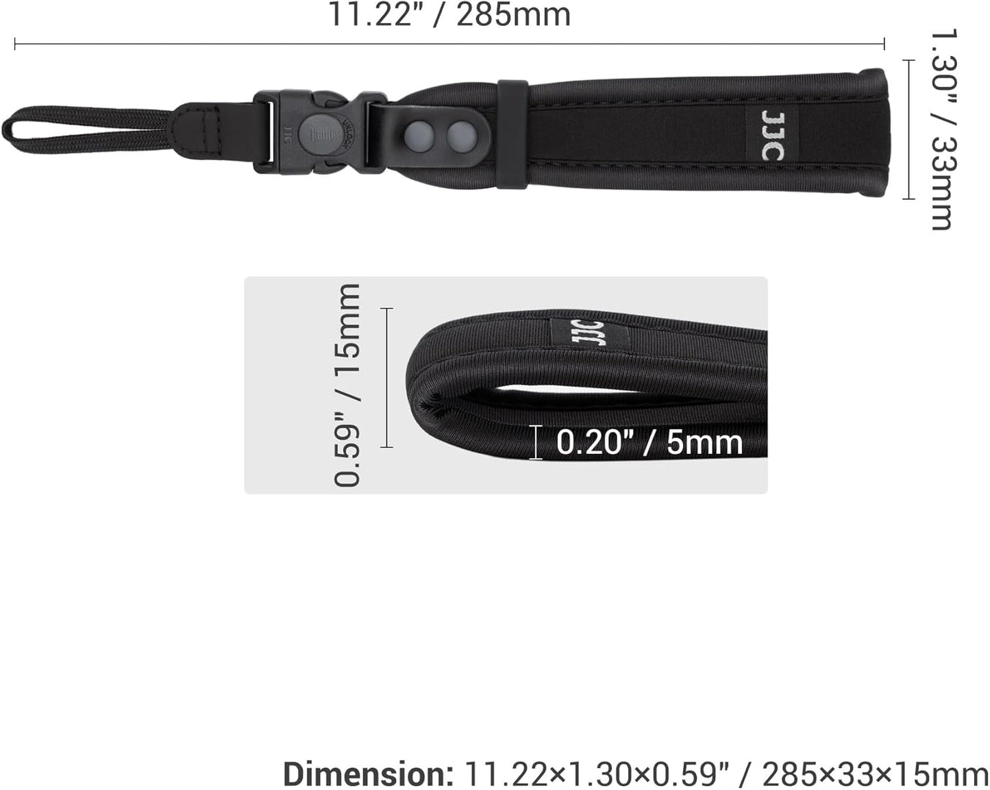 R5 R6 R10 M6 M50 M200 A7V A7IV A7III A7 A7II A7RV A7RIV A7RIII A7S JJC Updated Soft Camera Hand Strap Wrist Strap