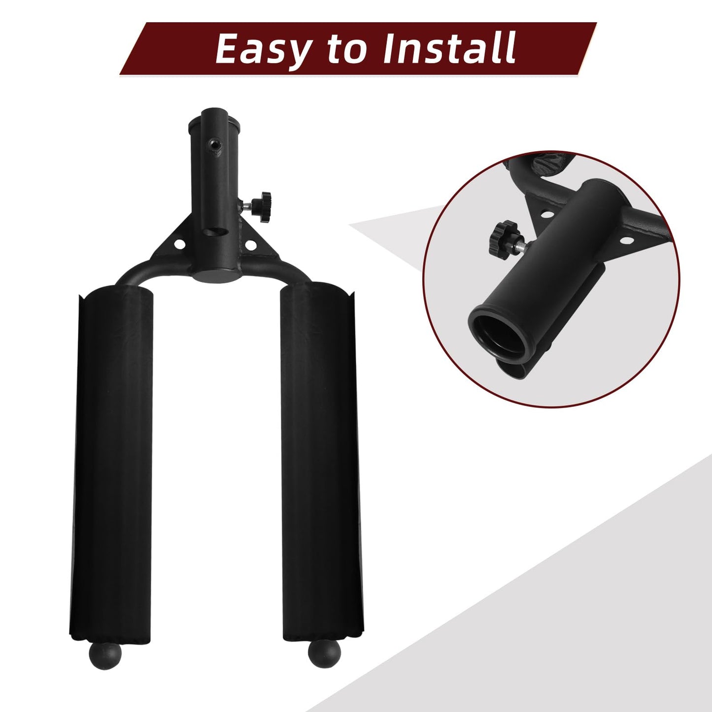 LTTGX Viking Press Handle Landmine Attachment: T-Bar Row Landmine Attachment for 2-Inch Olympic Barbell - Barbell Grips Gym Home Equipment for Build Arm Shoulder Back Muscles
