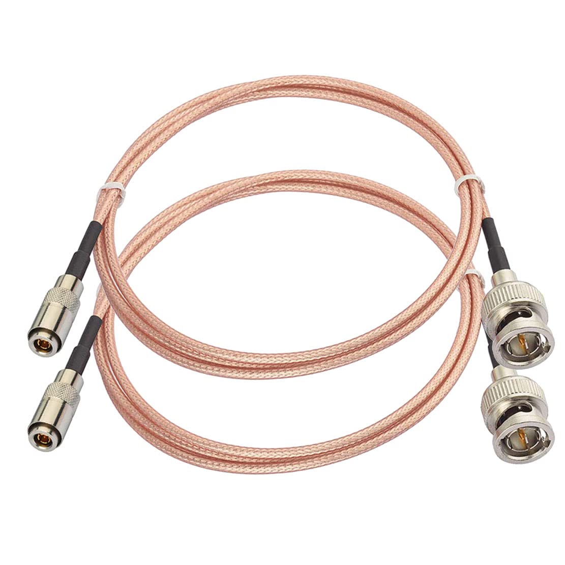 1.0/2.3 75 3 1m 2-Pack 3G BINGFU DIN Male to BNC Male Ohm Video SDI Cable feet for HD SDI Video Recorder Camera Assist