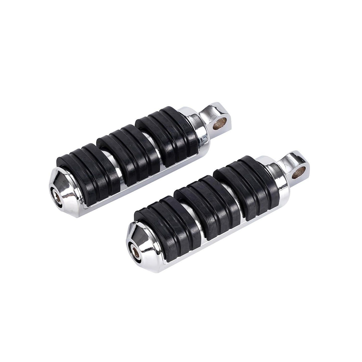 10mm Motorcycle Footpegs Passenger Foot Pegs Highway Pegs Fit Harley Sportster Softail Dyna Touring