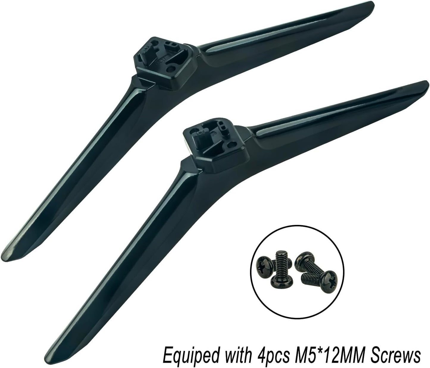Beyution 58R6E3 TV Stand Legs fit for Hisense TV - Replacement Legs with Screws and Anti-Slip Pad