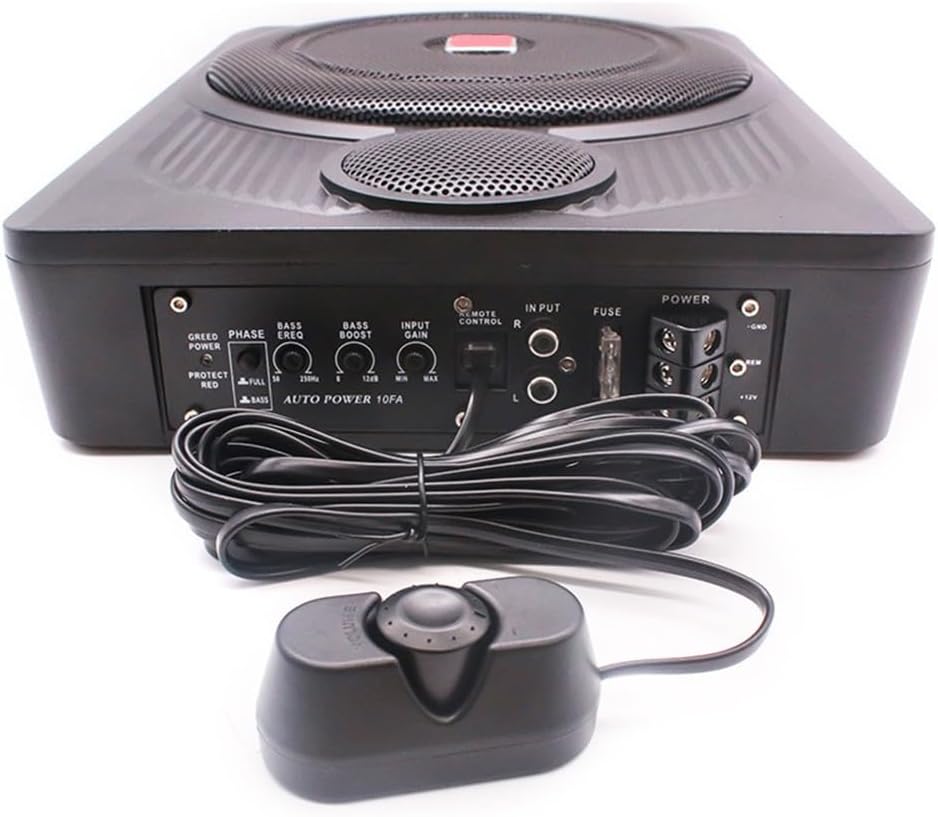 Cryspearl 13.12 Car Audio Remote Volume Adjuster Controller with PVC and Copper Wire for Easy Installation and Speaker
