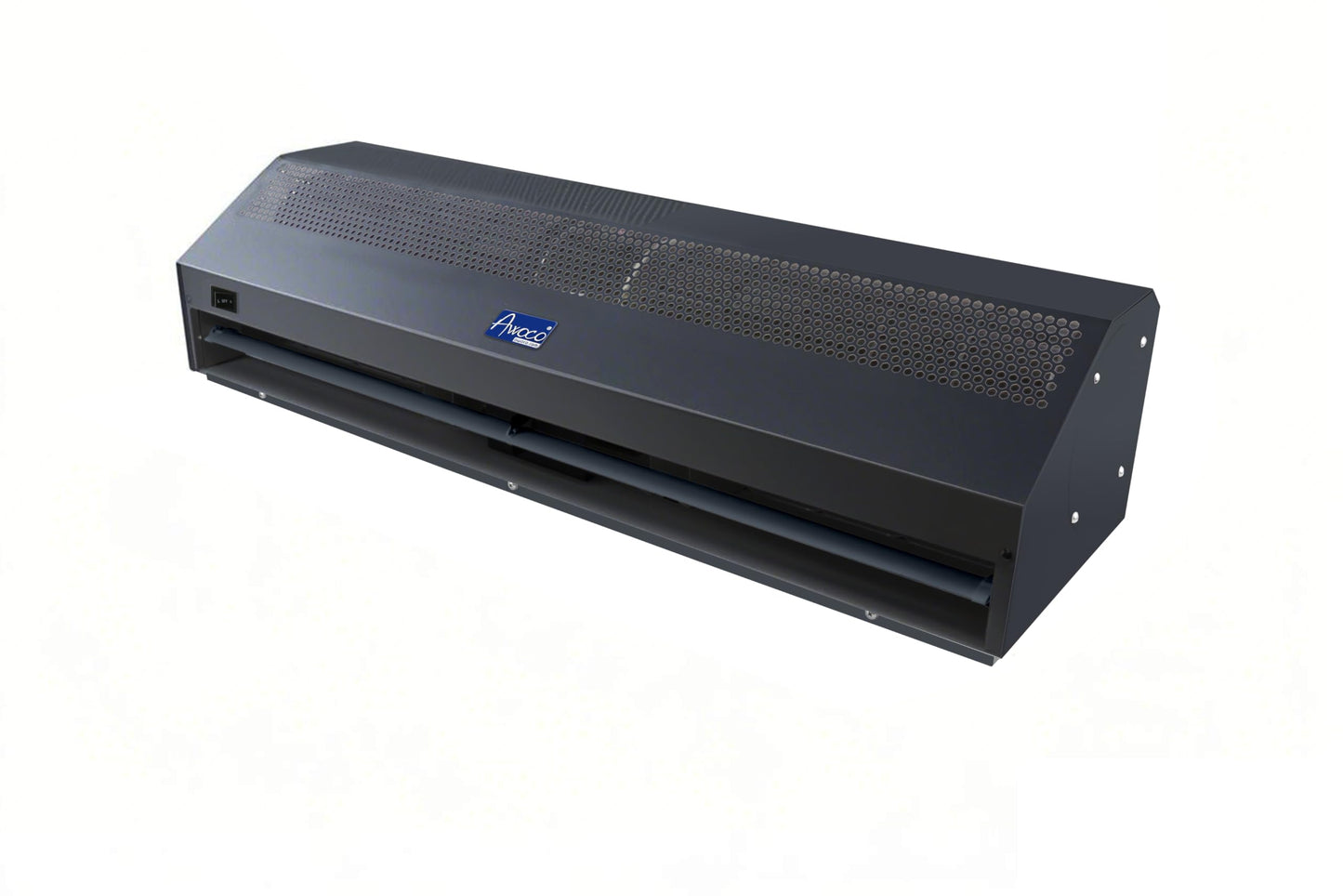 Awoco 48” Black Super Power 2 Speeds 1650 CFM Commercial Indoor Air Curtain, UL Certified, 120V Unheated with an Easy-Install Magnetic Switch