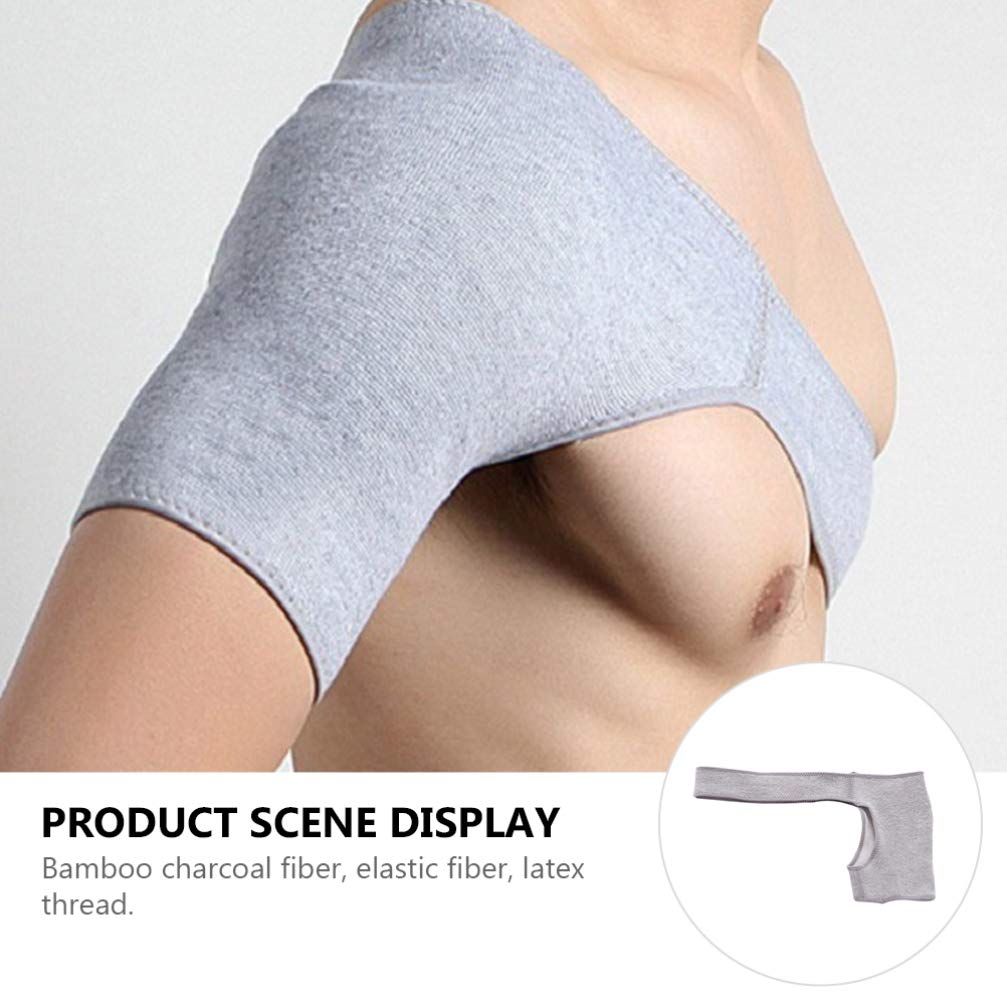 Ipetboom Shoulder Brace: Rotator Cuff Support Brace Wrap for Men and Women - Shoulder Compression Sleeve for Preventing Strains and Dislocation, S