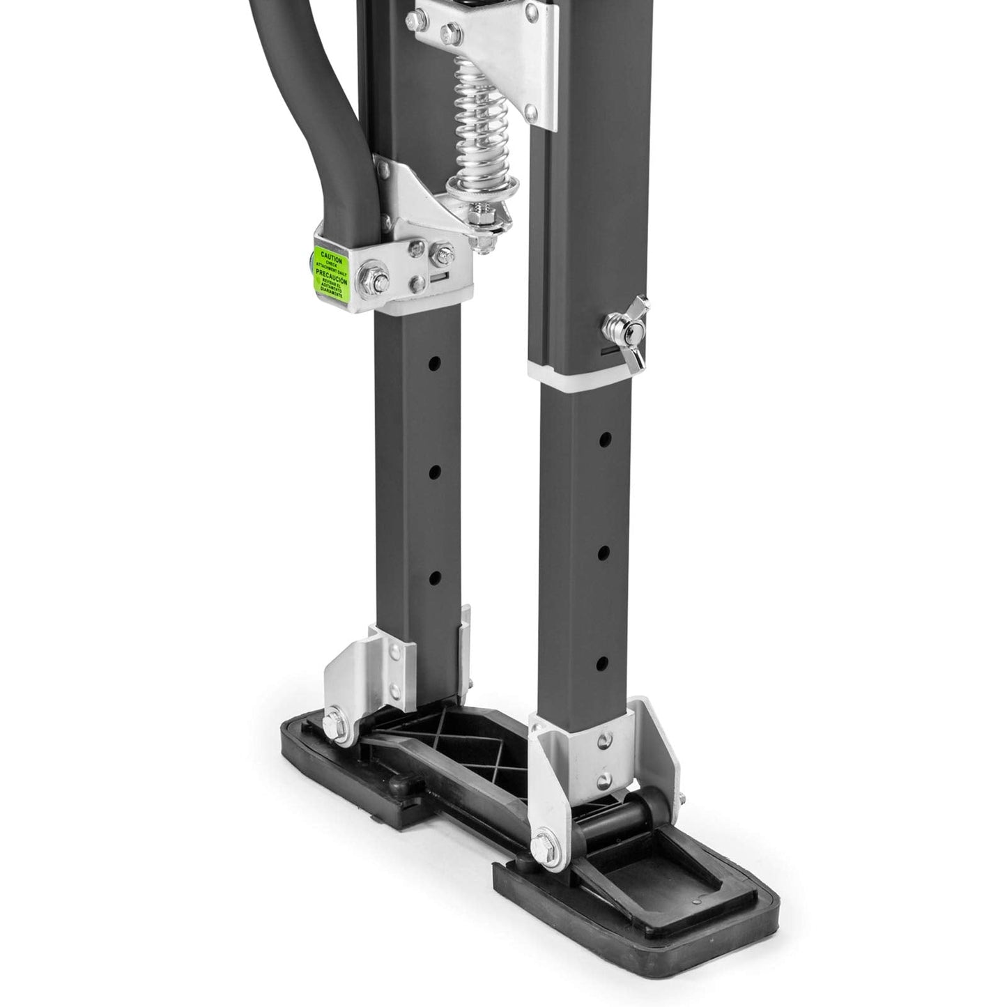 GypTool Pro 24" - 40" Magnesium Drywall Stilts - Gray