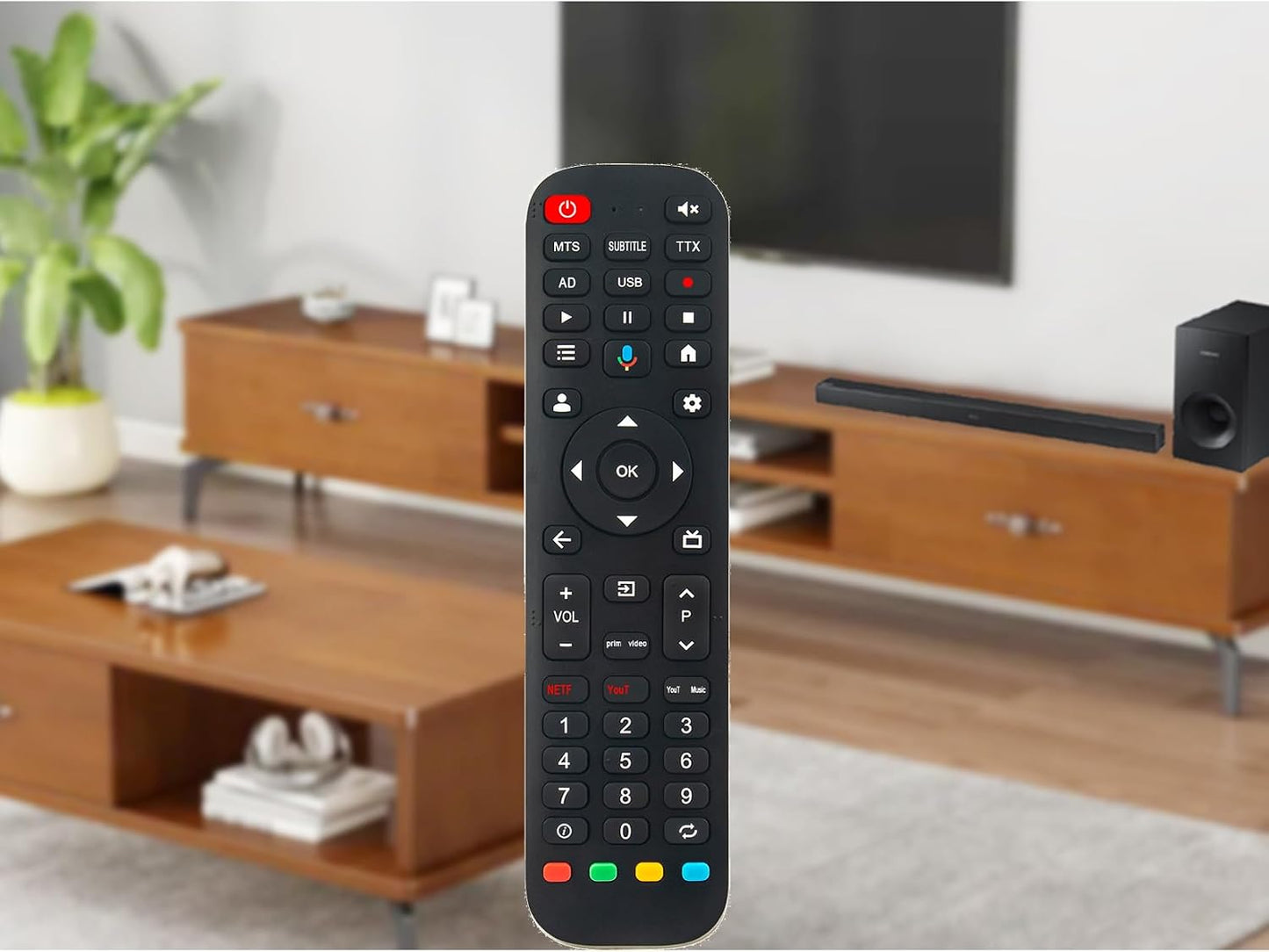 ZdalaMit 32/40/43 Inch CG40-P3 CG43-P3 CG32-P3 CA32-P3 CA43-P3 Voice Replace Remote Control Applicable for FPD