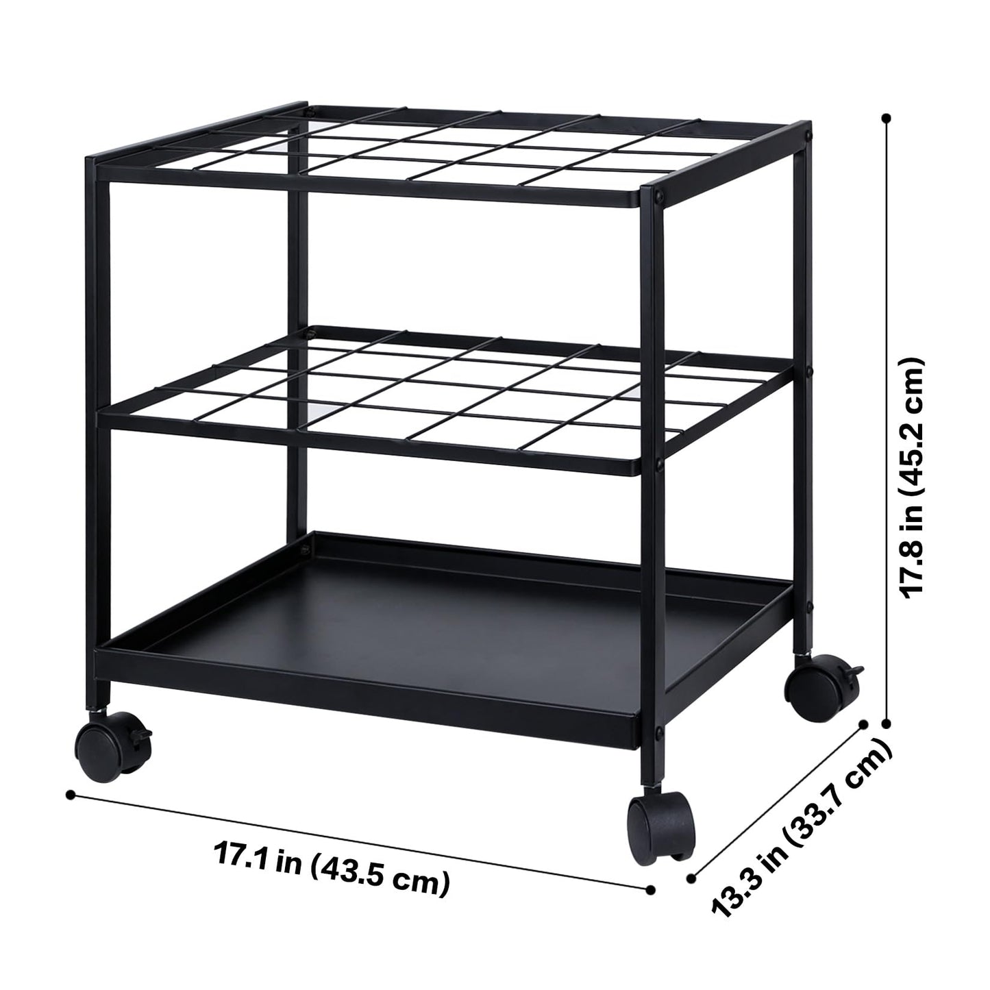 Erordna Blueprint Storage Rack Cart - 20 Slots Metal Blueprint Holder with Double-Layer Grids Ensures Secure, Non-Slip Storage, Organizing Posters, Architectural Plans, and Artwork Stably. (20 Slots)