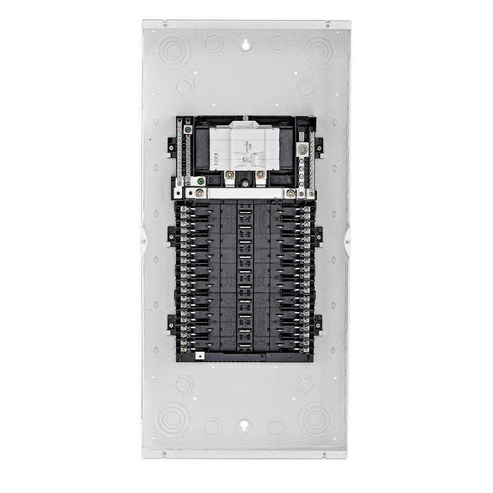 Leviton 20 Space, 20 Circuit Indoor Load Center with 100 Amp Main Circuit Breaker, LP210-BPD