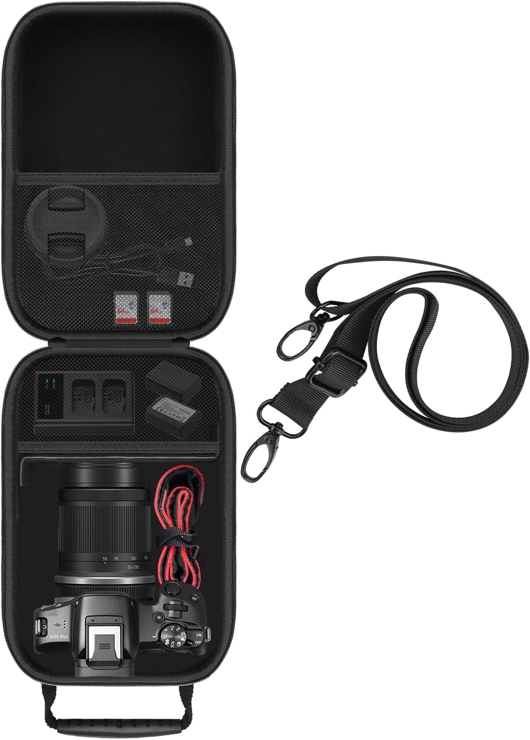R50/R8/R10/R100/R50V/RP a6400/a6700/a6600/a6100/a6500/a6300/a6000 Camera Case for Canon & Sony Alpha Mirrorless Cameras