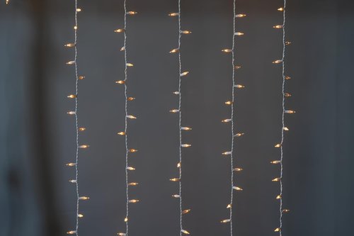 Brite Star Mini String Christmas Lights - 100 Clear Lights, 22 Feet for Indoor/Outdoor Use