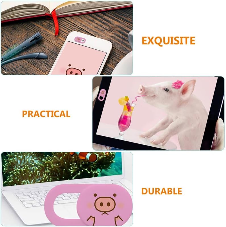 3Pcs ARTIBETTER Laptop Cover Slide Privacy Protection Ultra-Thin Self-Adhesive Webcam Cover for Computers Tablets