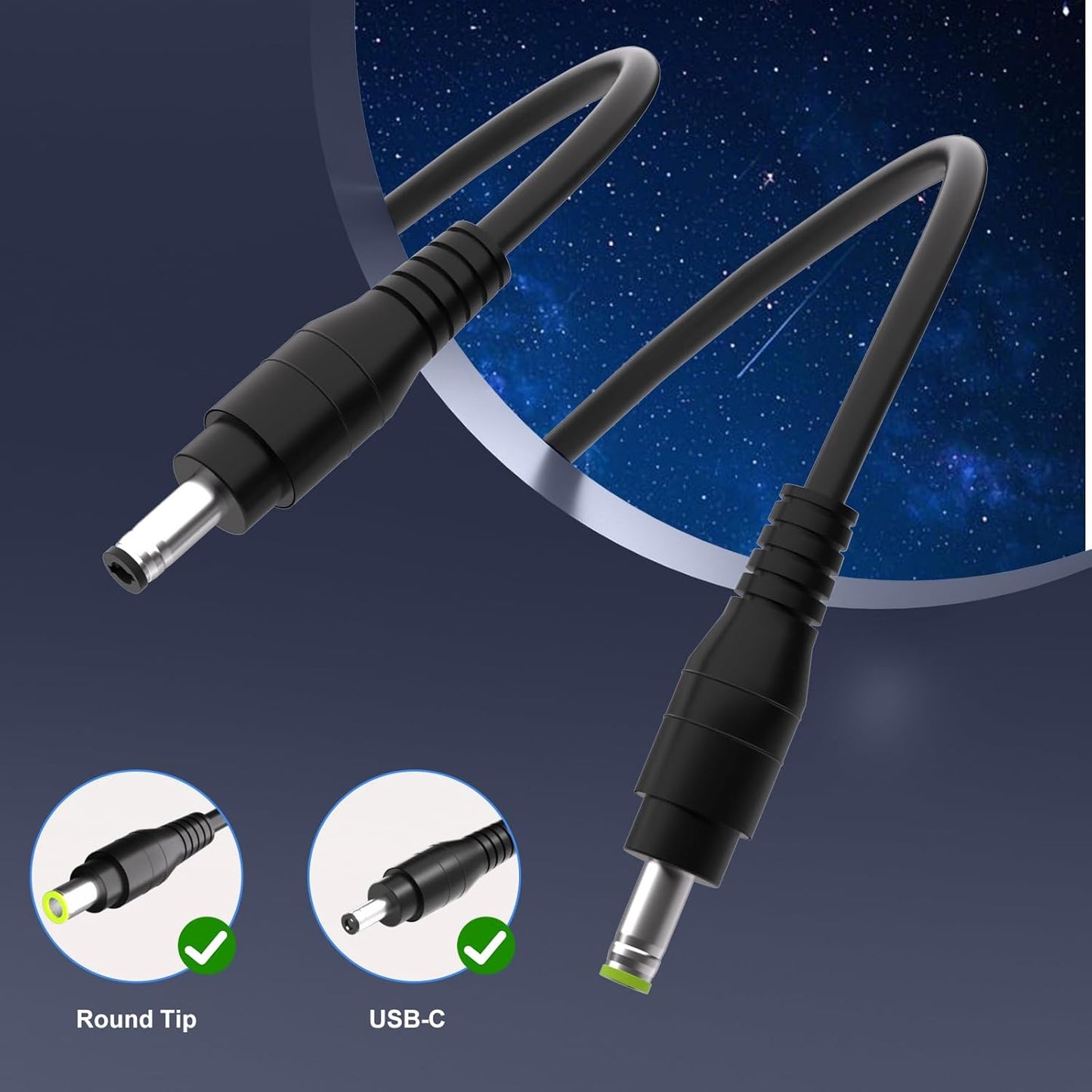 VillaCool 24V 2.5A AC/DC Power Supply Adapter Transformers Cord Compatible with JBL Vizio Polk Soundbar LED Strips CCTV