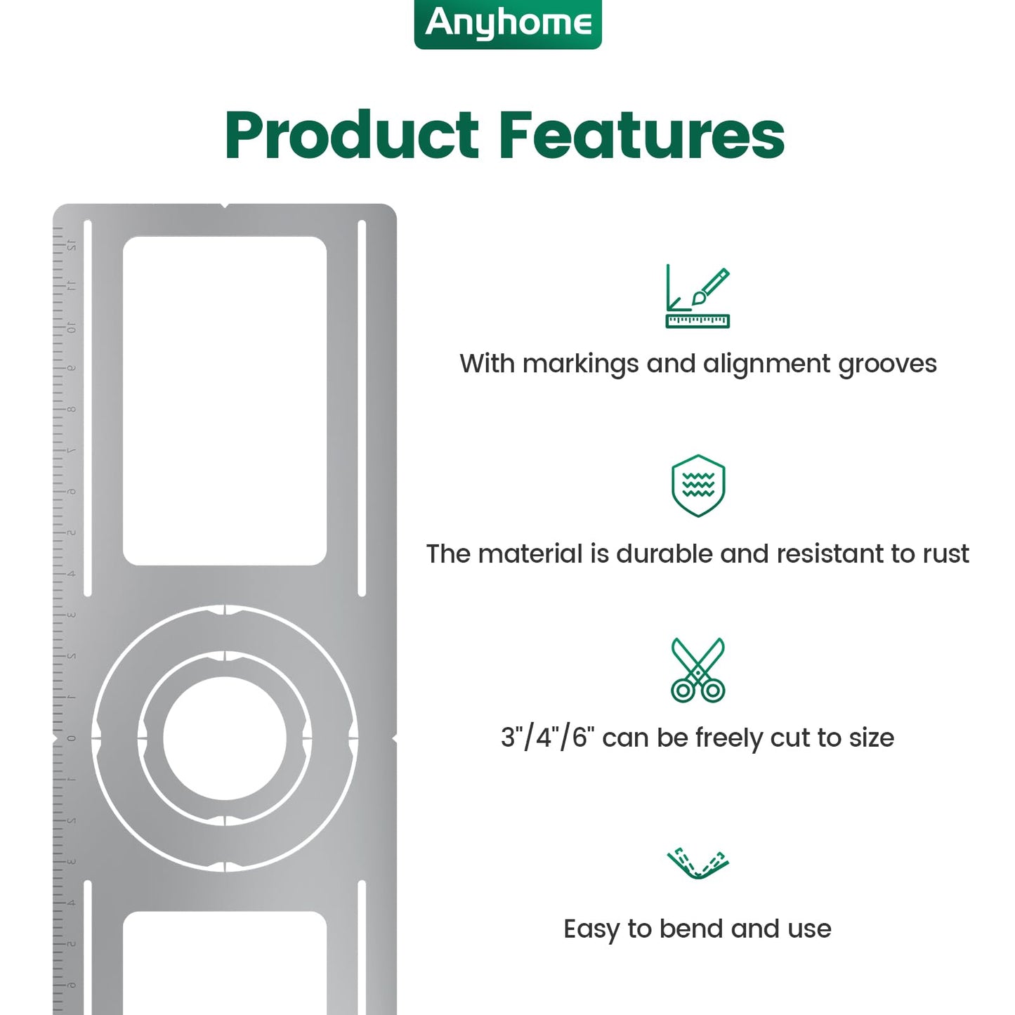 72 Pack New Construction Mounting Plate Round Hole 3" 4" 6" Galvanized Flat Steel Rough-in Fixture Wafer Light Bracket Led Recessed with Screw Accessories
