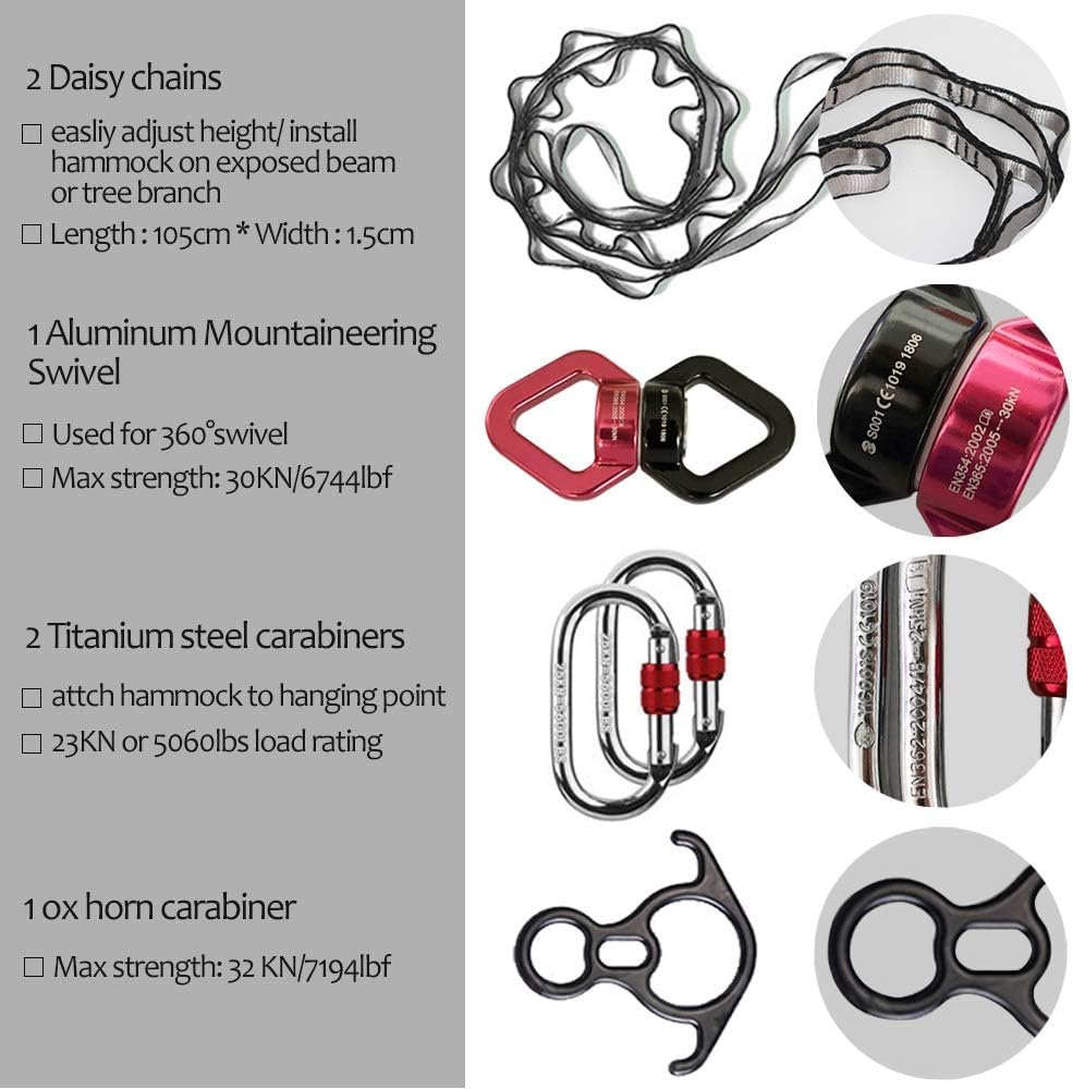 Aerial Silks Deluxe Equipment Set for Aerial Yoga, Aerial Yoga Hammock, Aerial Acrobatic,Circus Arts, Aerial Dance(L:10m W:2.8m)