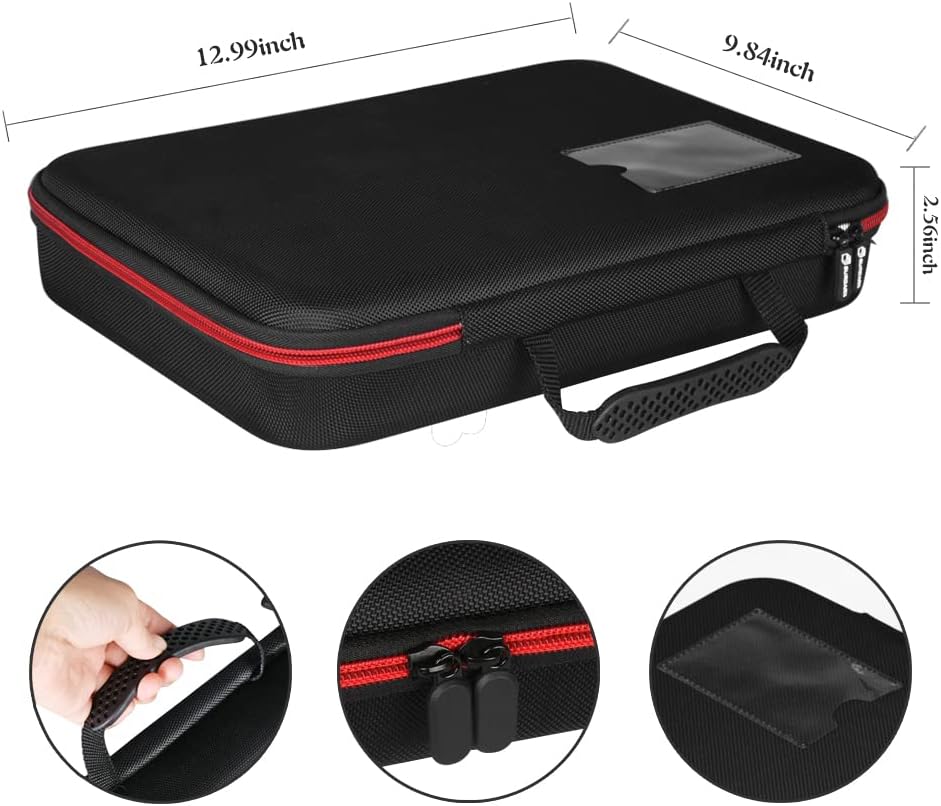 BT-168 200+ 9V Battery Organizer Storage Box with Tester, Battery Vault Case Fireproof Waterproof Explosionproof Holder