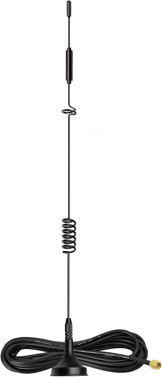 BINGFU 4G 8dBi (2-Pack) 4G LTE Antenna Magnetic Base MIMO SMA Male Antenna Compatible with LTE Wireless CPE Router
