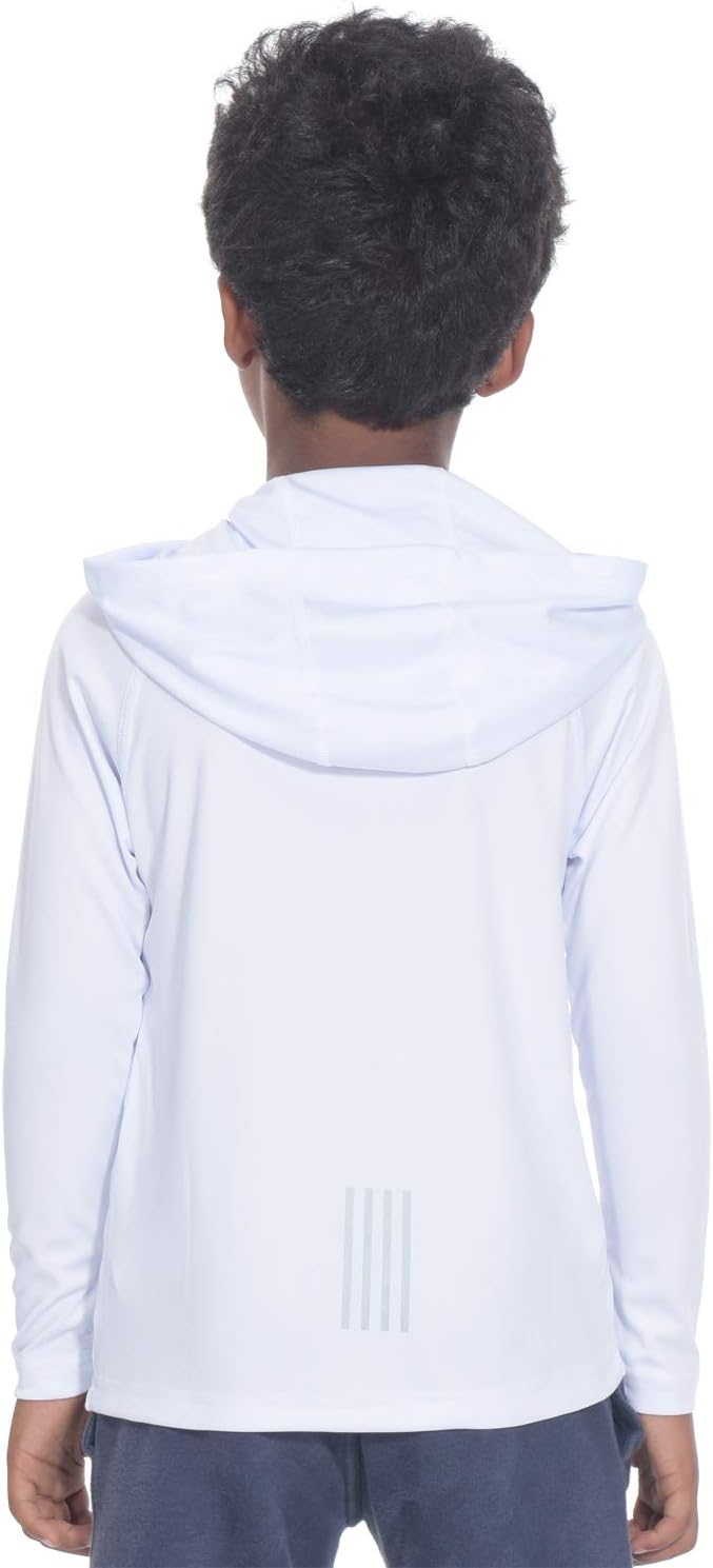 Hoodies for Boys Outdoor Recreation Shirts - Youth Athletic Tops Sun Protection UPF 50+