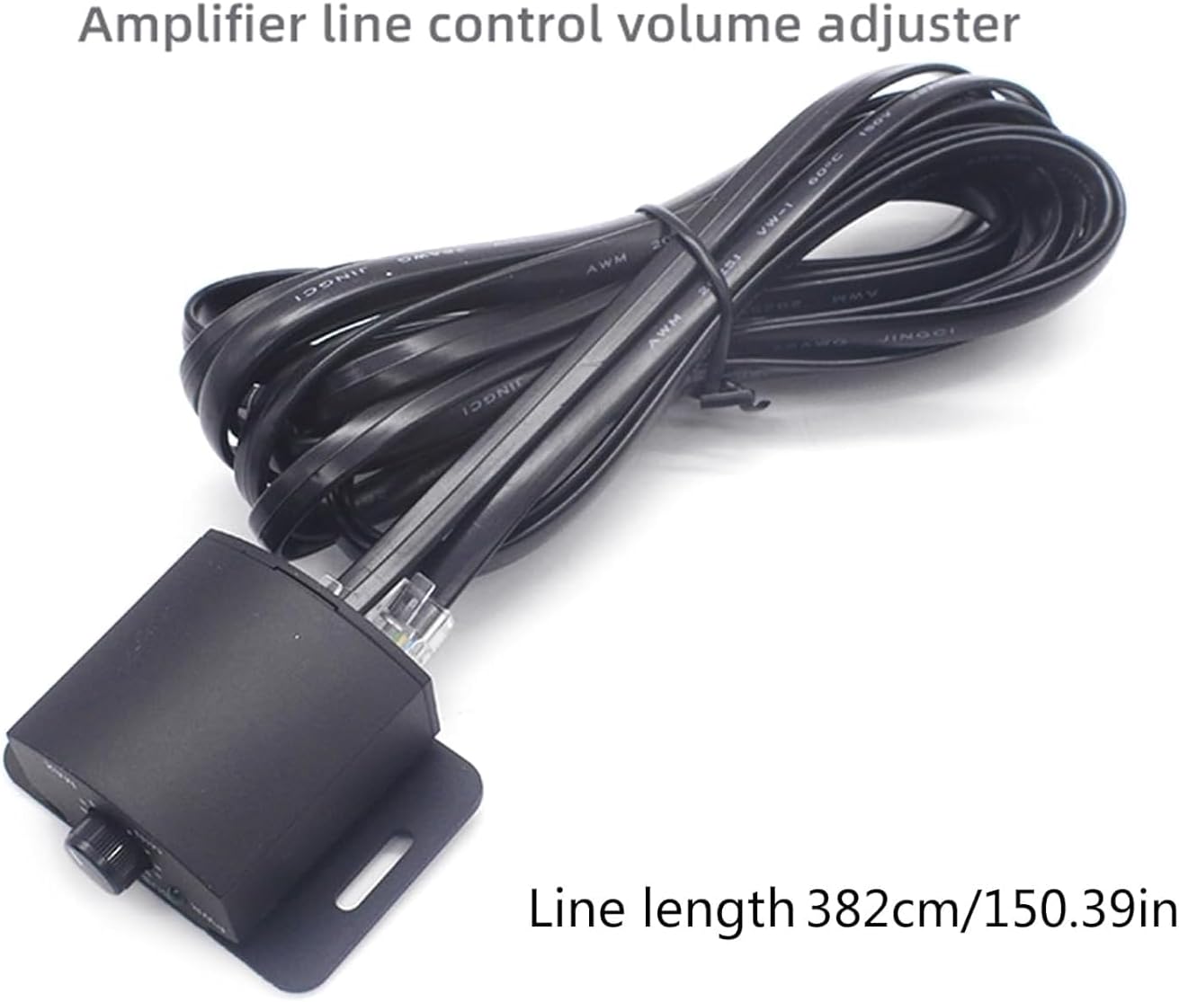 LQMBABY 4 13Ft Bass Knob for Car Amplifier Pin, Remote Bass Control Knob with Cable, Remote Control Subwoofer