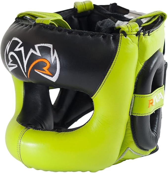 RIVAL Boxing RHGFS3 Face-Saver Sparring Headgear - Wide Eye Opening, Premium Leather, and Thermoplastic Inner Frame