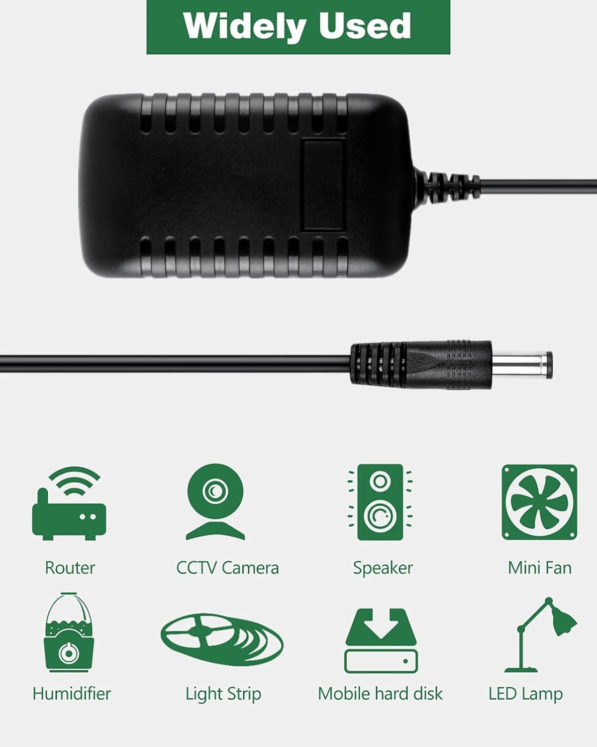 Dysead LED191DU LED191U 18.5 AC DC Adapter for Majestic Ultra Slim HD LED LCD TV HDTV