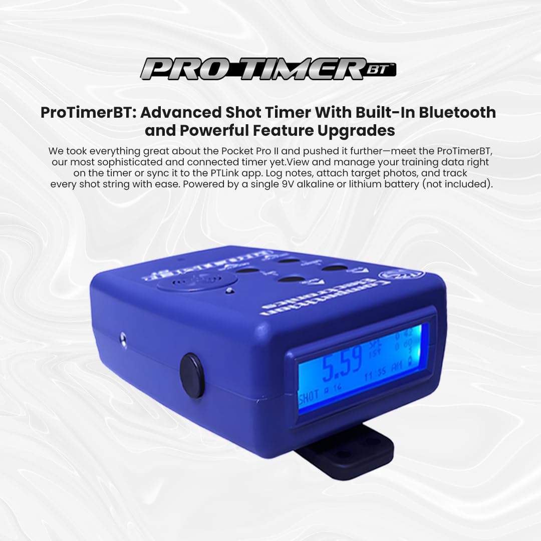 Competition Electronics ProTimerBT Shot Timer Blue, One Size, CEI-4720