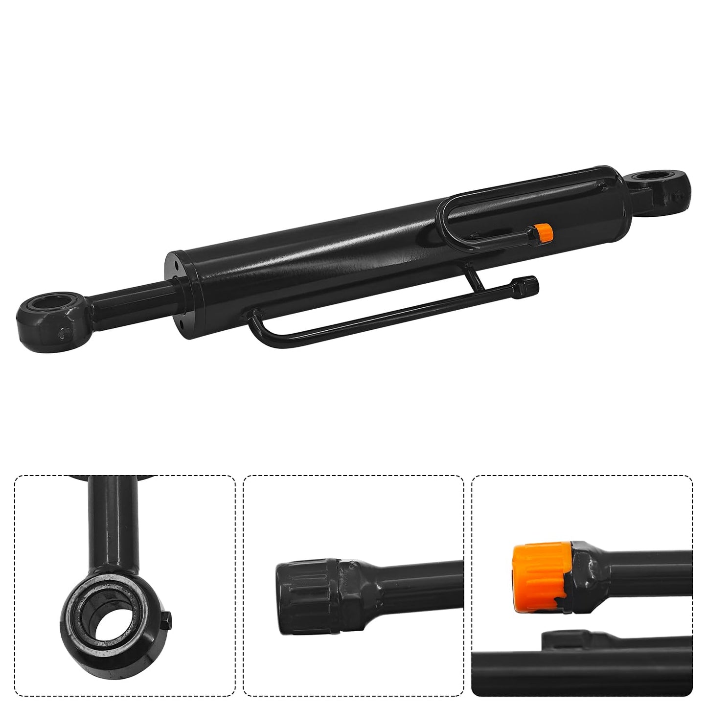 Mini Excavators Hydraulic Boom Cylinder Set Compatible with AGT Mini Excavator Under 3 Tons H12 H15 H15R DM12 DM13 DM20 MX12 MX15 MX20R QH12 QH13R QK18K etc Small Digger Hydraulic Thumb Cylinder