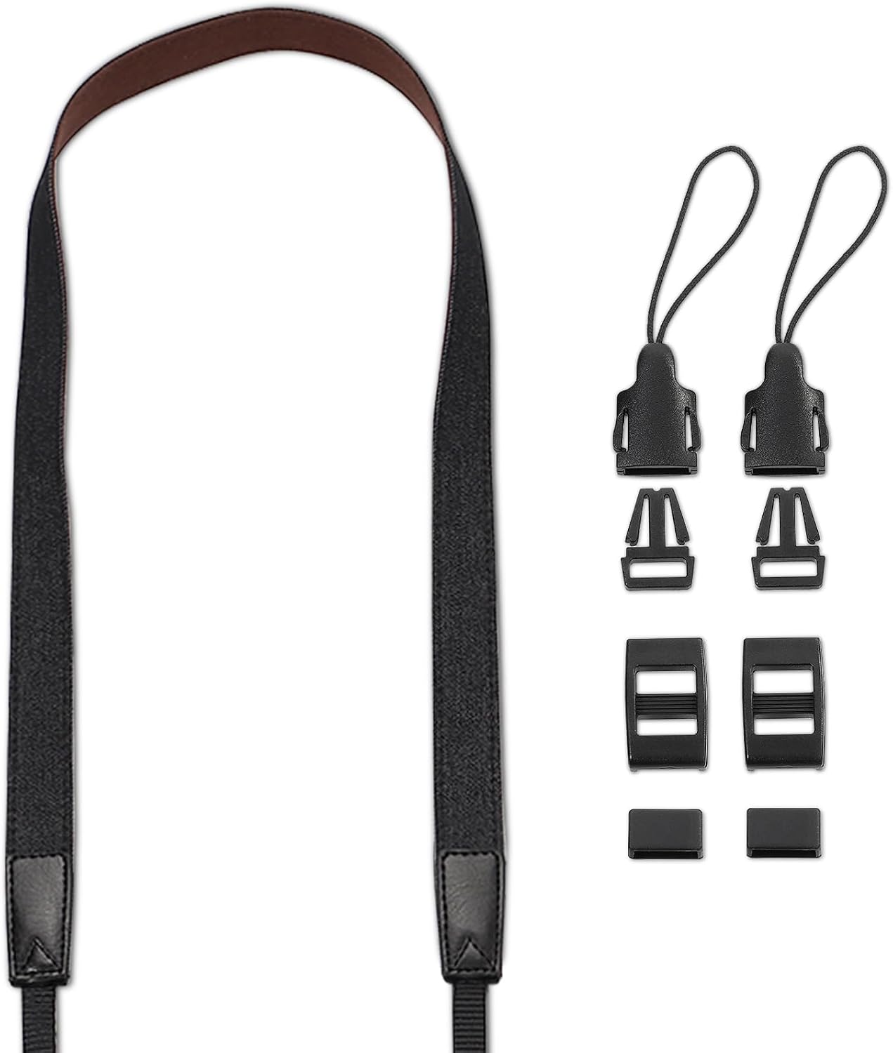 Haoge Camera Canvas Thin Strap Neck Shoulder for Binoculars,monoculars,Mirrorless or DSLR Camera,Rangefinders