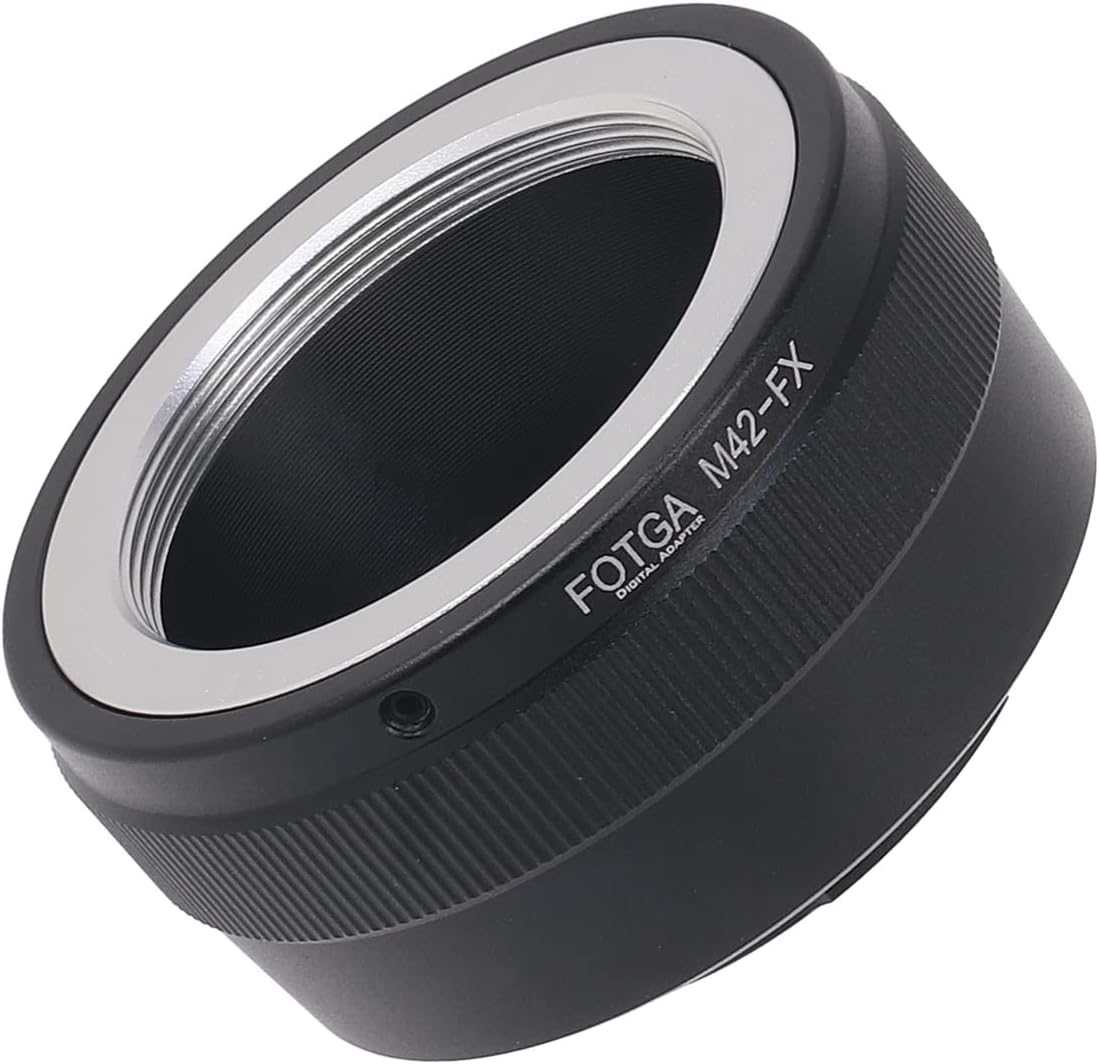 FocusFoto M42-FX M42 42mm X-H2,X-H2S,X-T5,X-T4,X-T3,X-E4,X-T200,X-T100,X-T30 II,X-T20,X-Pro3,X-Pro2,X-S10 Adapter