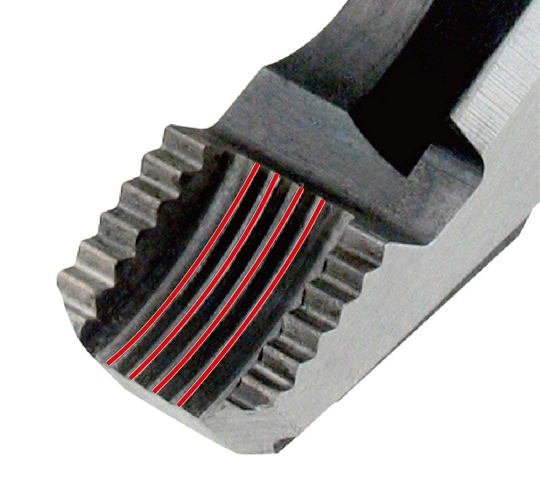 VAMPLIERS 3-PC Screw Extractor Pliers Set. Made in Japan: 8" Linesman, 7" Long Nose & 6.25" Combination Pliers. Stripped Screw Removal Tools with Unique Non-Slip Jaws & Wire Cutter.