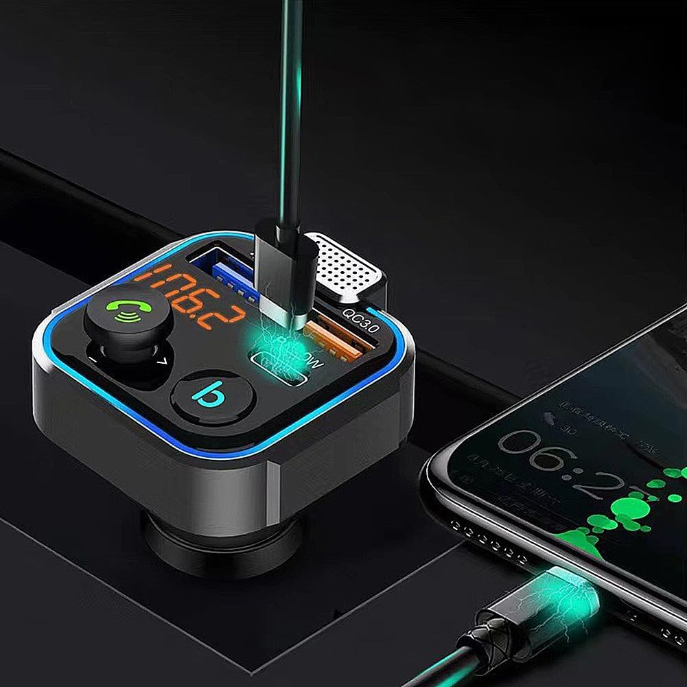 FASDRESS 5.0 MP3 3 MP3 30W QC3.0 Bluetooth-Compatible Audio Player Ports Charging Player Hands Free Calling Type-C PD