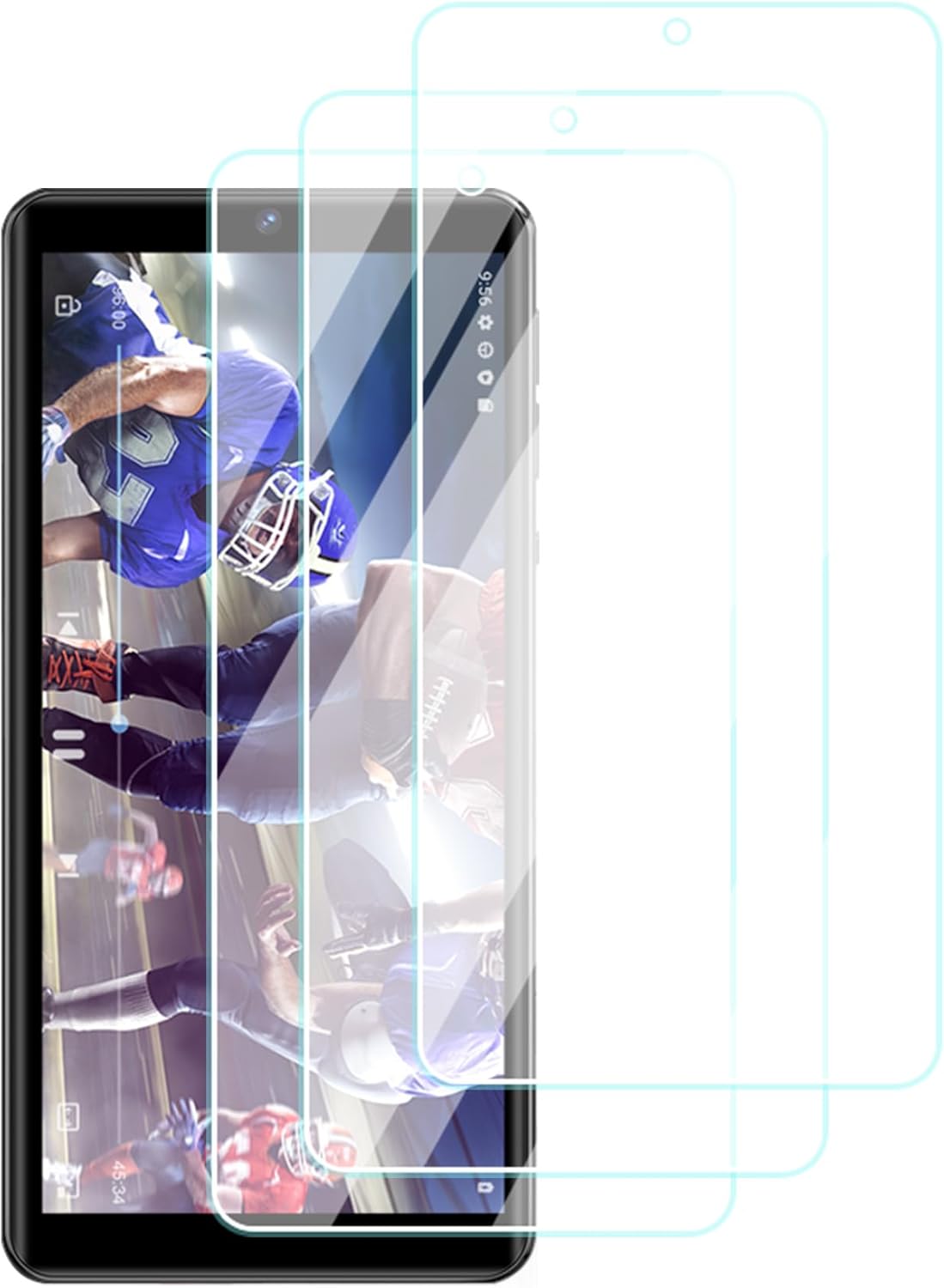 UYRUREL M502 5.5" MP3 3 Pack Screen Protector for Oilsky HD Touchscreen Player, High-definition Scratch Resistant
