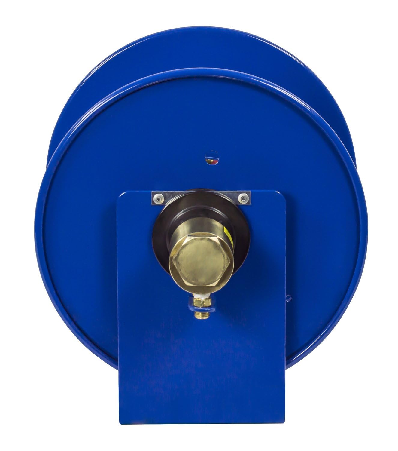 Coxreels 112WL-1-100 Hand Crank Steel Welding Hose Reel, 100W Series – ¼" x 100', 200 PSI - Easy-to-Use Compact Design - Adjustable Tension Break - Heavy-Duty Steel Construction, Made in The USA, Blue
