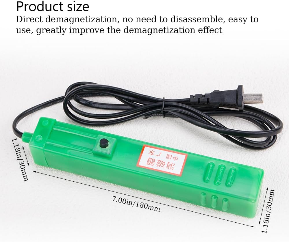 SaiDian Degaussing Wand - Demagnetizer for CRT Monitors & TVs