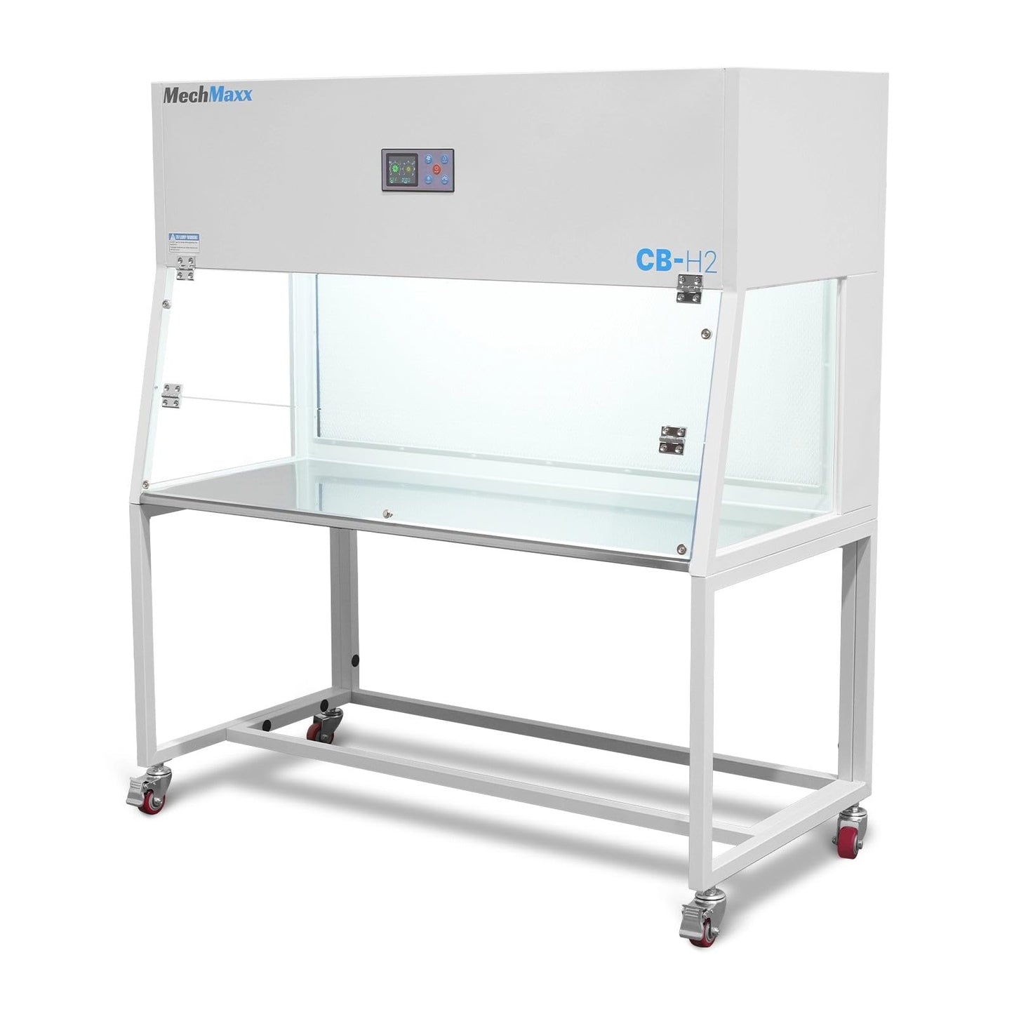 MechMaxx 53.5'' Wide Horizontal Laminar Flow Clean Bench with HEPA Filtration & UV Sterilization | ISO Class 5, CB-H2