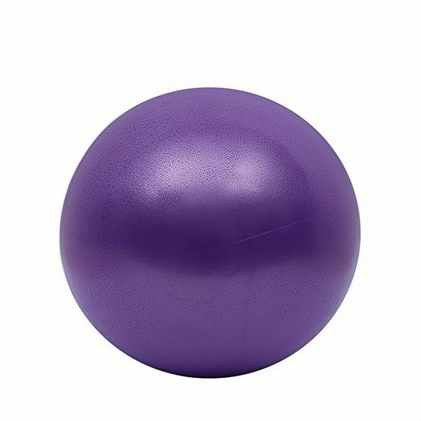 MBKHFLL Small Pilates Ball 9 Inch Small Exercise Ball Mini Workout Yoga Balls for Gym Yoga, Core Training, Fitness, Workout, Stability, Improves Balance (Purple-1 Pcs)