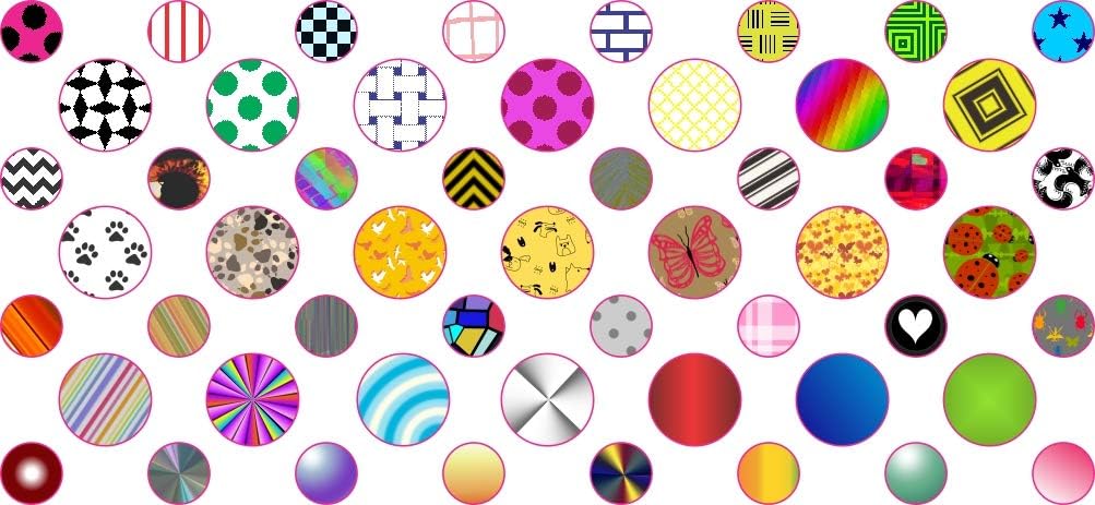 StickerTalk 1 32 0.25 inches 21 0.375 inches Decorated Camera Dots Webcam Covers, Sheet of Stickers at Diameter