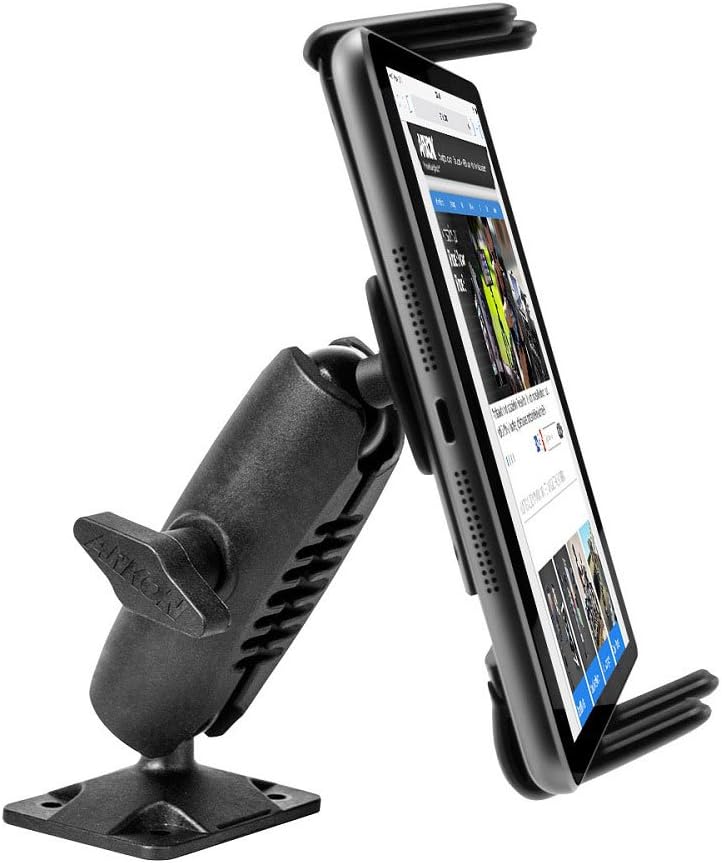 ARKON 7.25 inches Mounts - Car Phone Holder | Secure Grip | Heavy Duty | Drill Base Car Phone Mount | Spring-loaded