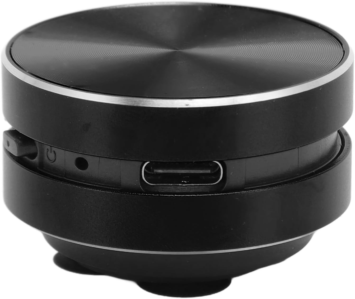 Sanpyl Ultra Mini Bone Conduction Speakers, Turn Anythin into Speaker with Suction Cup, Stereo Bass Portable Small True