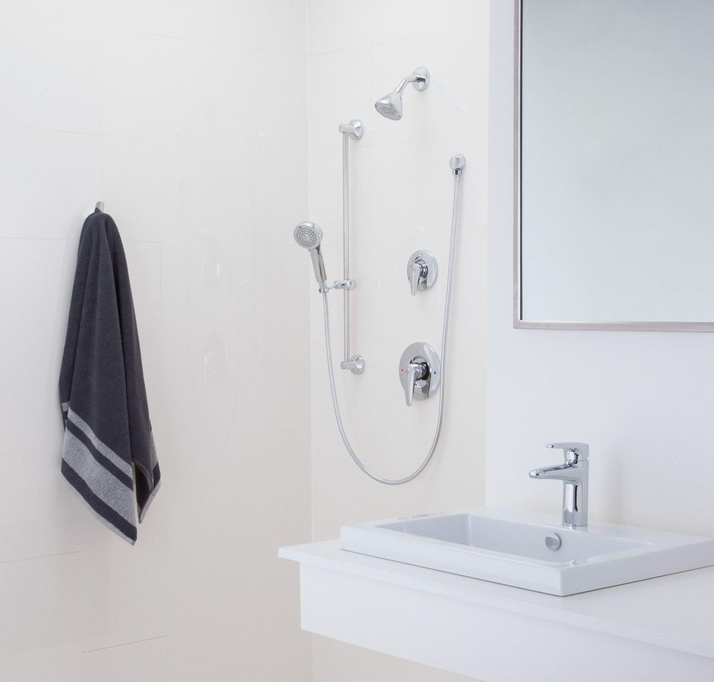 Moen T9342EP15 Commercial Posi Temp Transfer All Metal Trim Kit 1.5 GPM (Valve Not Included), Chrome