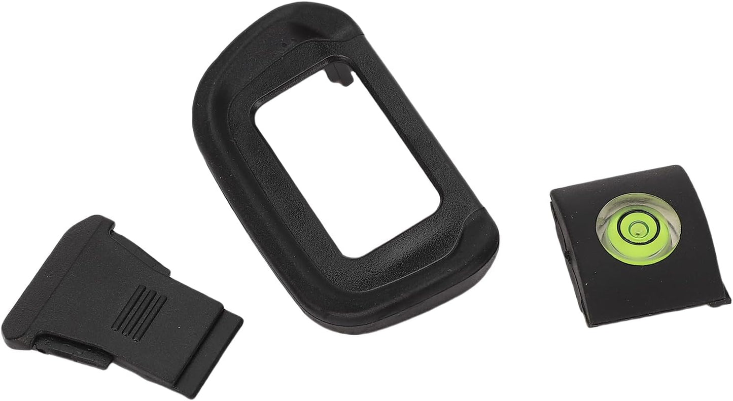 3-in-1 Set R10 Dpofirs Camera Viewfinder Eyecup, Hot Level & Protective Cover - Compatible with R & Mirrorless Cameras