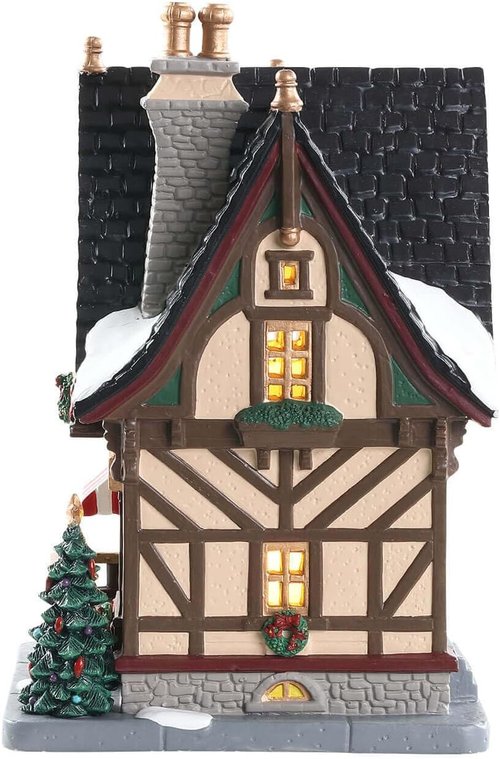 Lemax The Christmas Cubby - Festive Holiday Decor | Charming Collectible Figurine