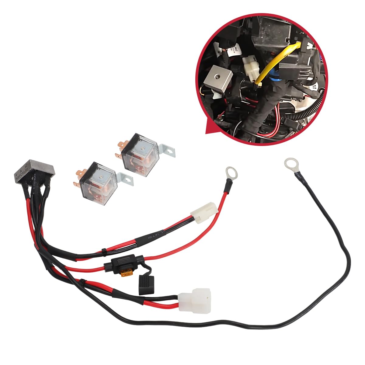 Reverse Motor Servo Fix for Ski-Doo XP Renegade ACE 1200 TNT GTX 900 GSX 2009-2018 Relay Protection Kit