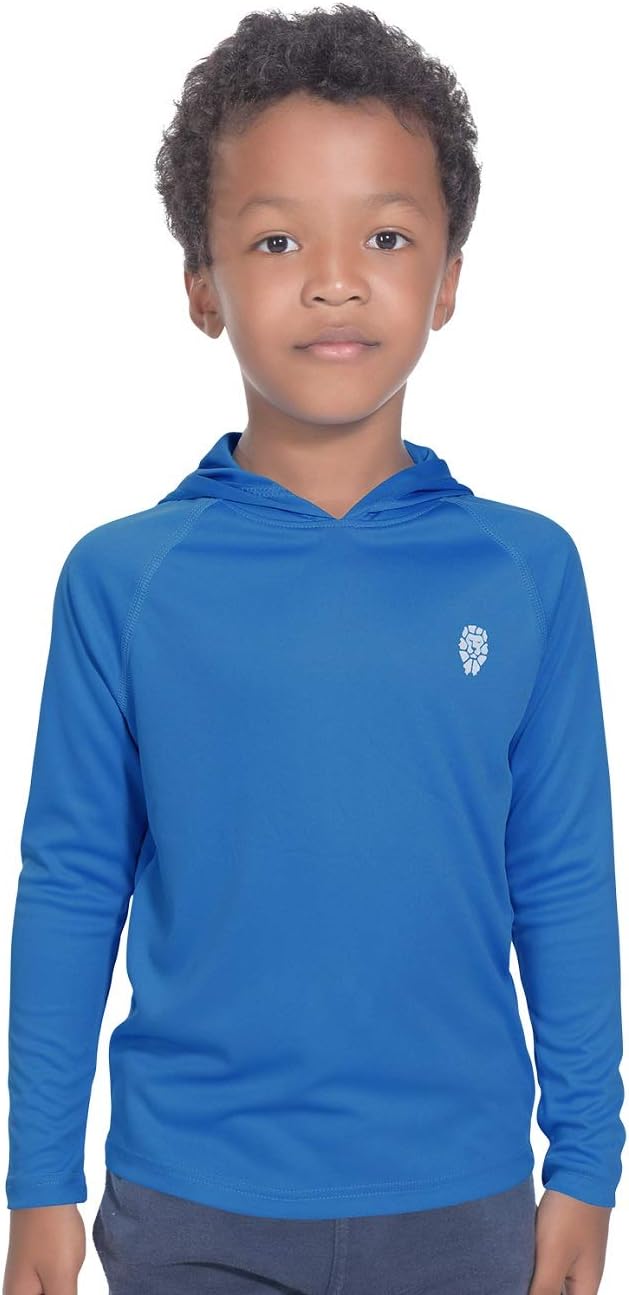Hoodies for Boys Outdoor Recreation Shirts - Youth Athletic Tops Sun Protection UPF 50+