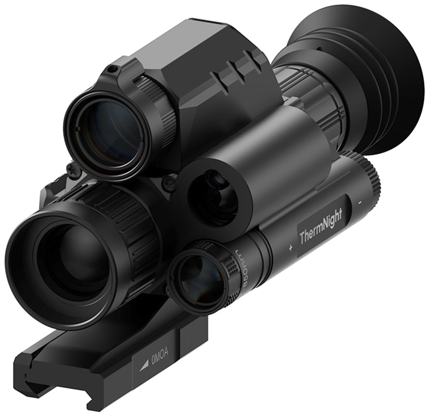 DNT Optics TNC225R ThermNight Thermal & Night Vision Multispectral Scope with Laser Rangefinder and Ballistic Calculator