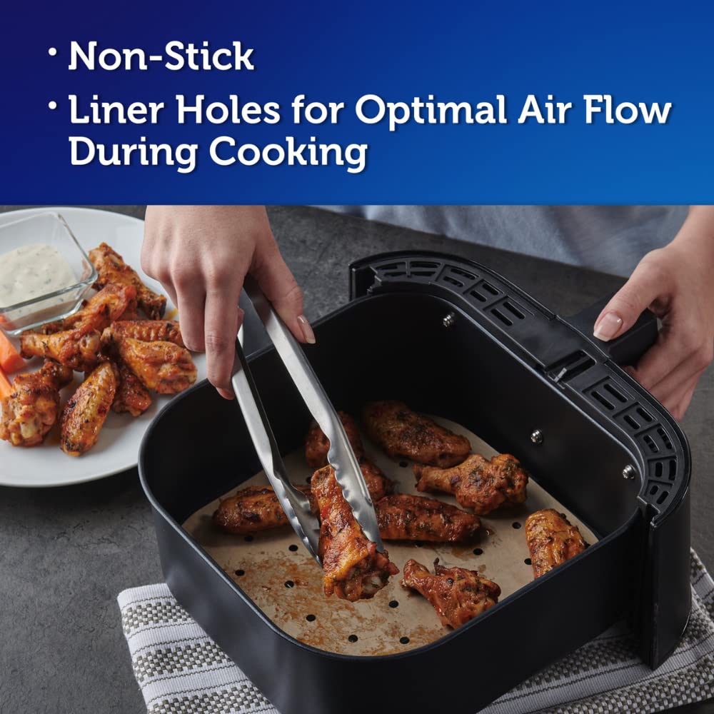 Reynolds Kitchens Air Fryer Liners, 50 Count (Pack of 2)