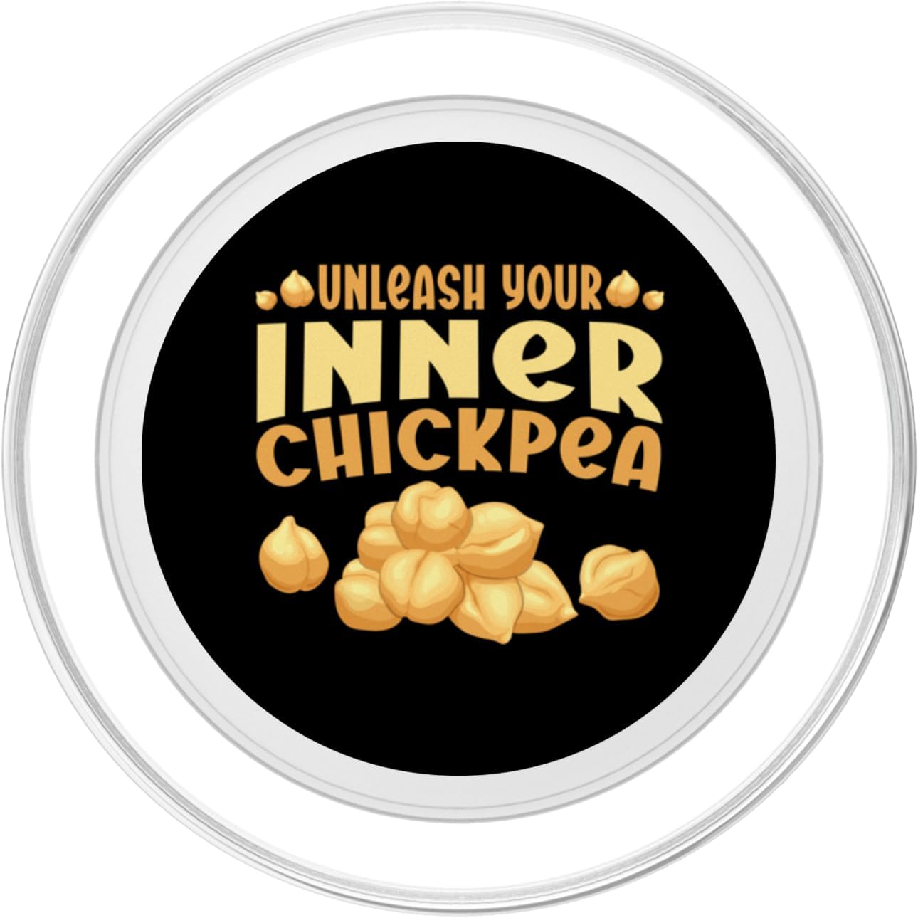 Chickpeas National Chickpea Day Chickpea PopSockets MagSafe PopGrip for iPhone
