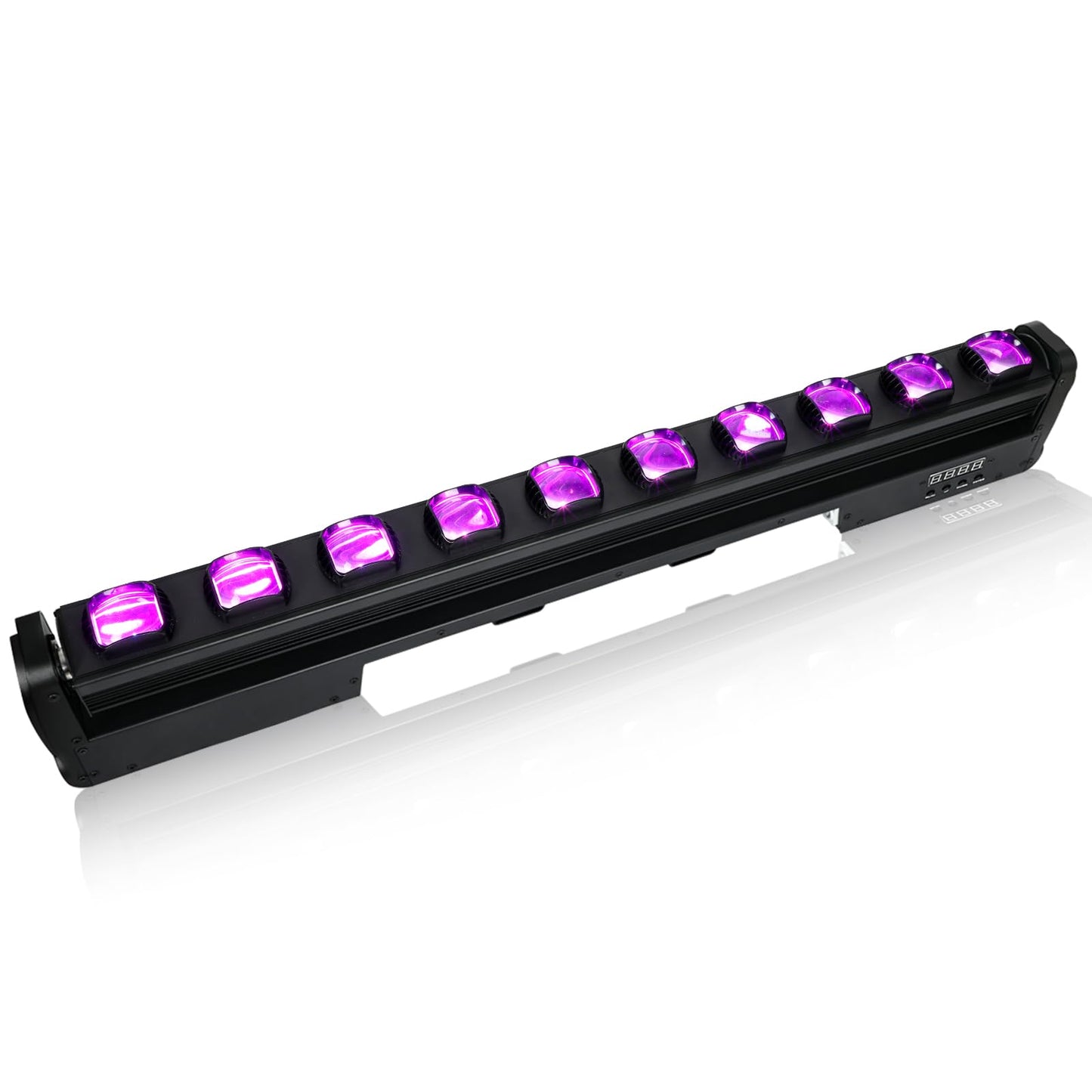 Betopper 10x15w RGBW Moving Beam LED Light Bar,10 Eye Stage Light Strobe Beam Like Spider RGBW 4IN1 DMX 512 & Sound Activated DJ Lighting for Theater KTV Club Ball Disco Event L1015(1)